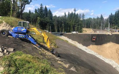 Mountain Highway Topsoil Placement